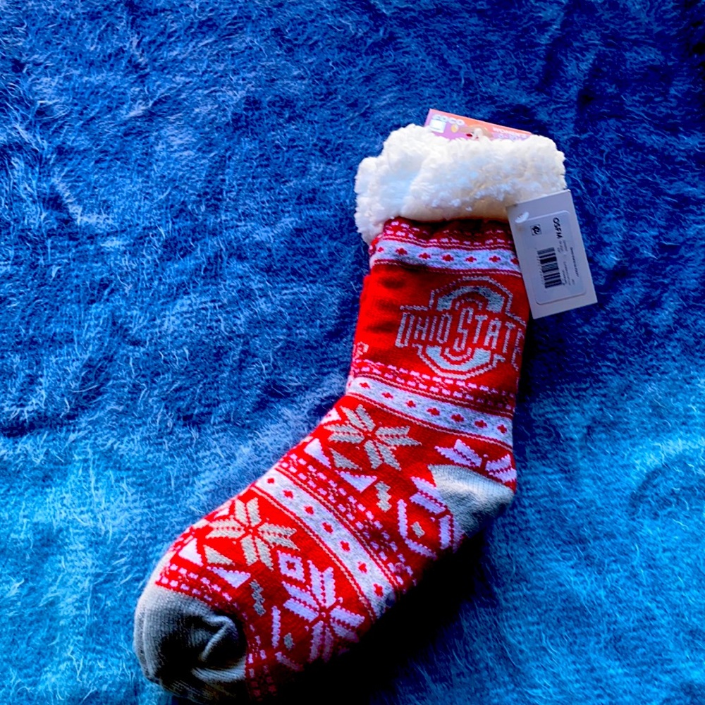 Ohio State Footy Slippers